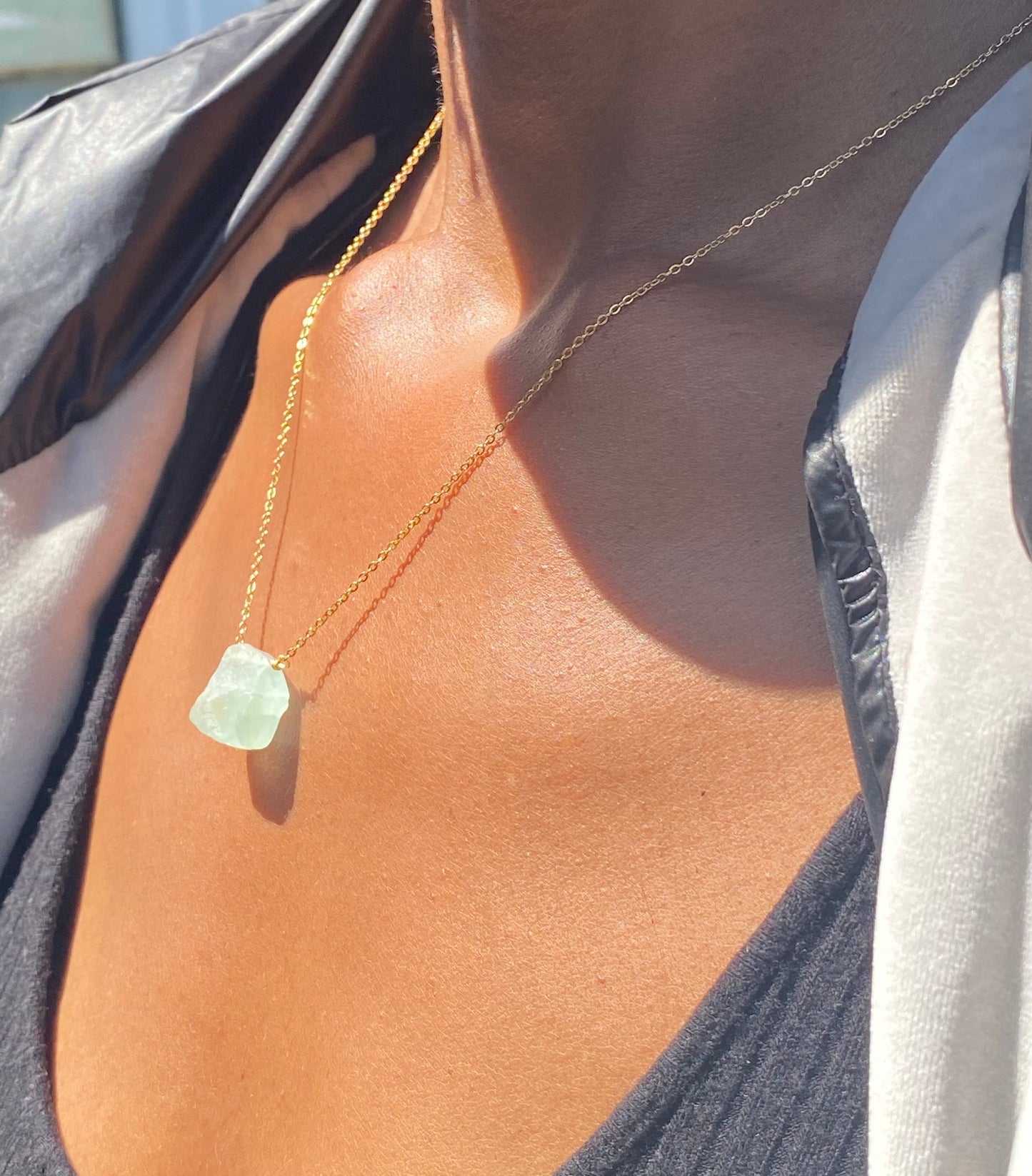 Green Fluorite Necklace