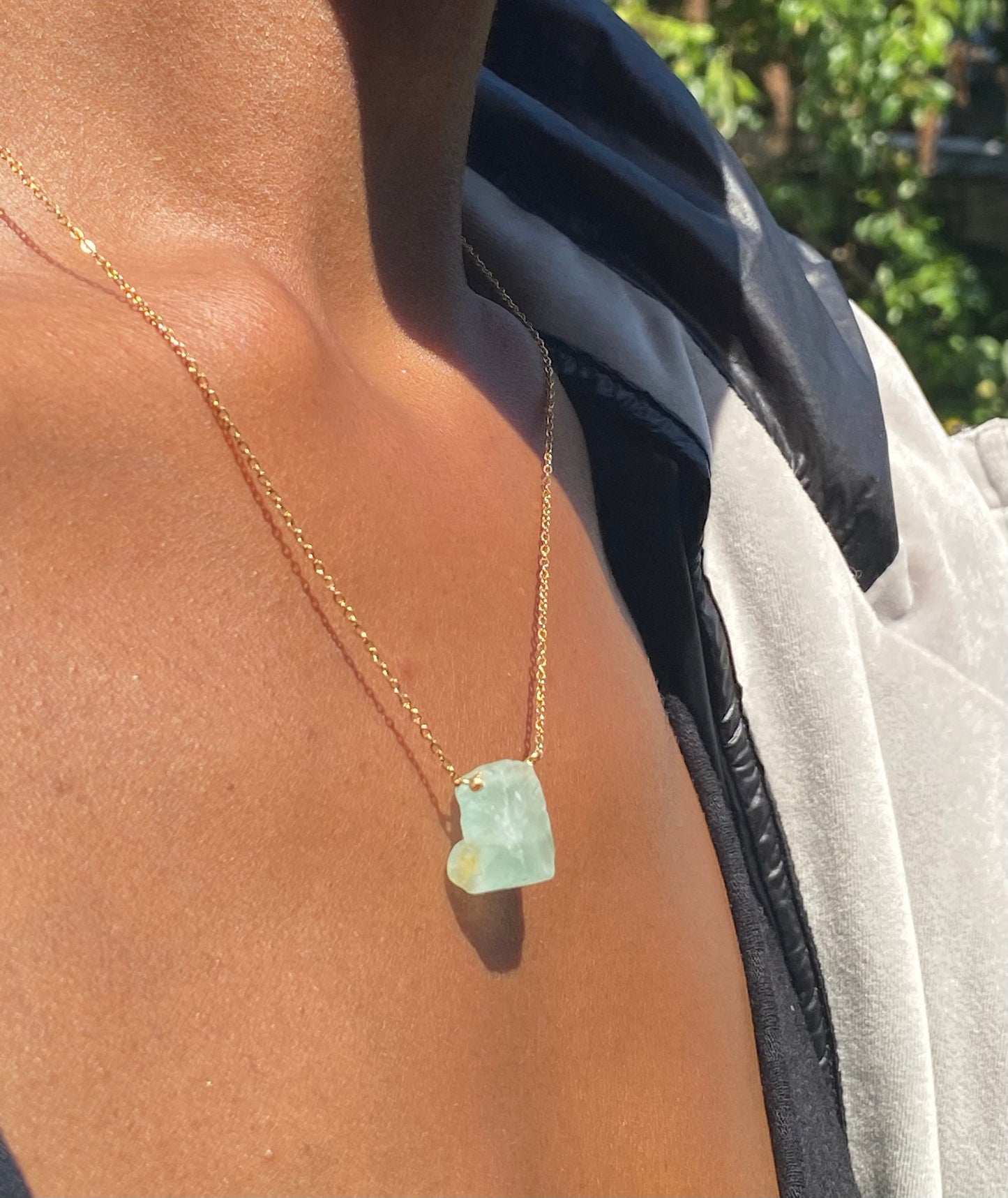 Green Fluorite Necklace