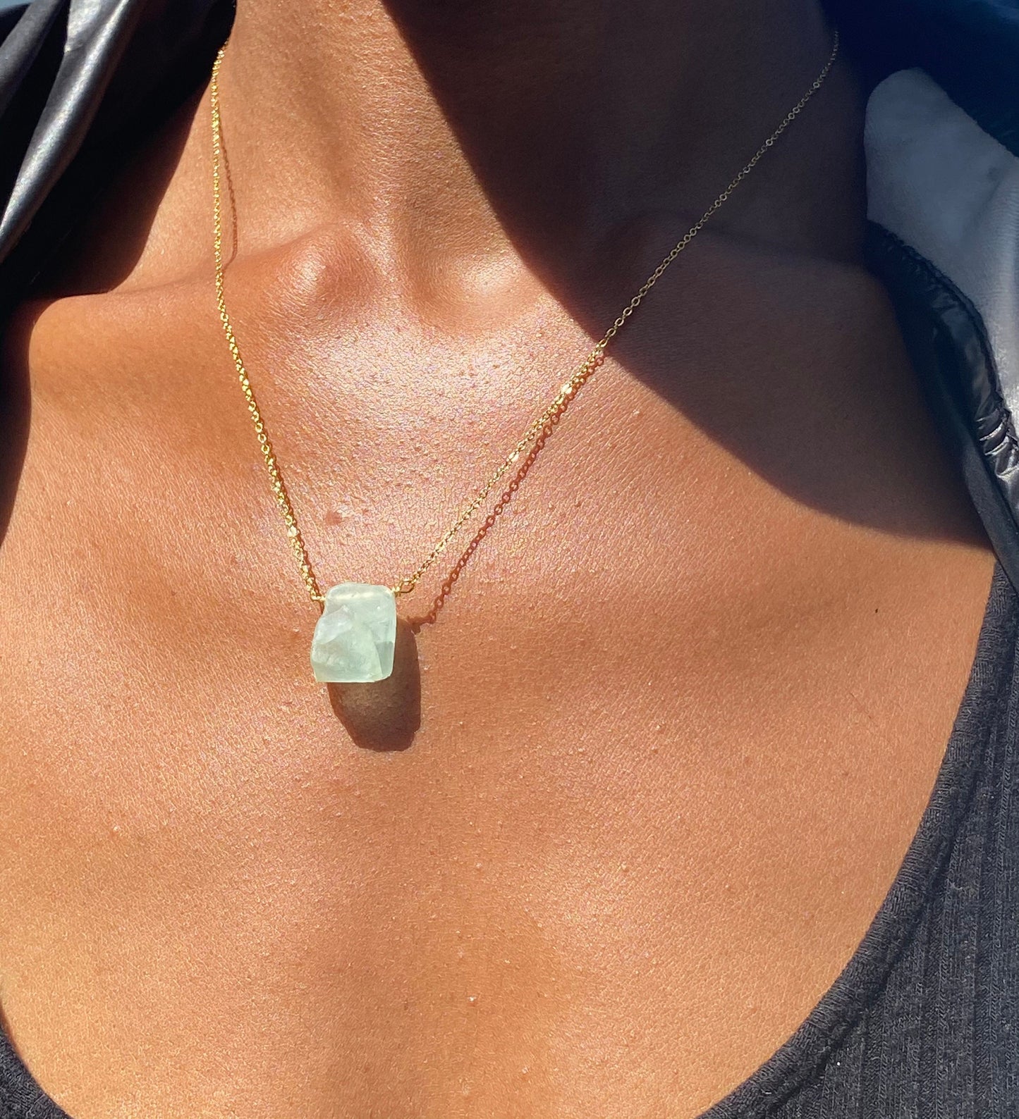 Green Fluorite Necklace