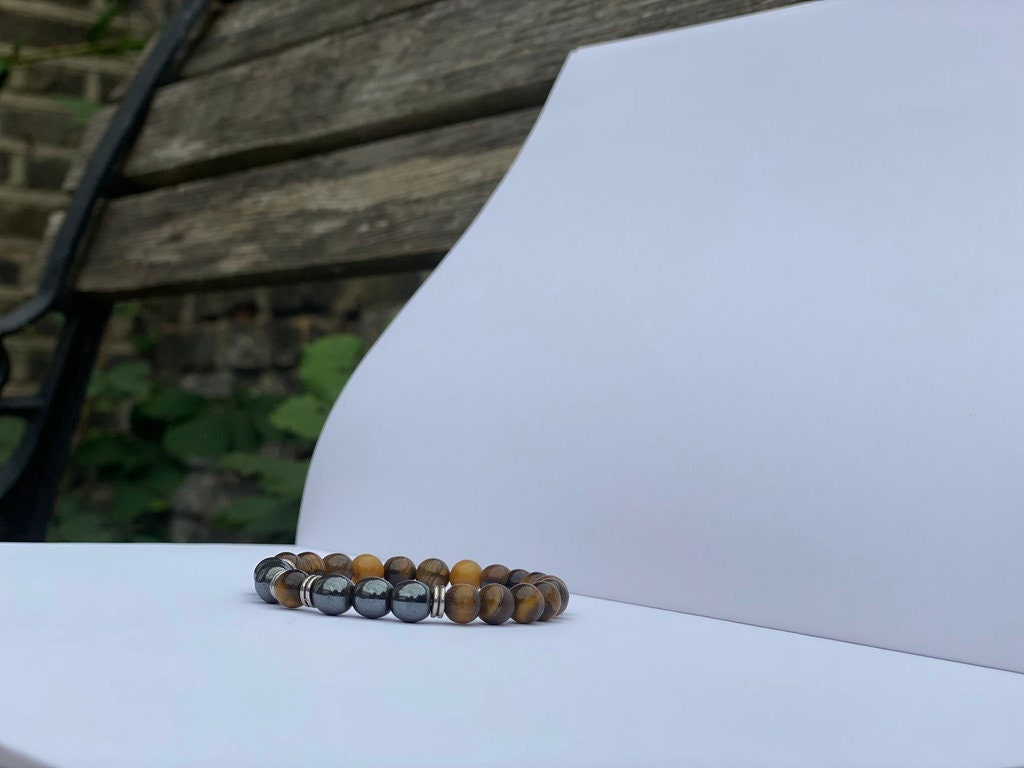 Tiger'e Eye Beaded Bracelet