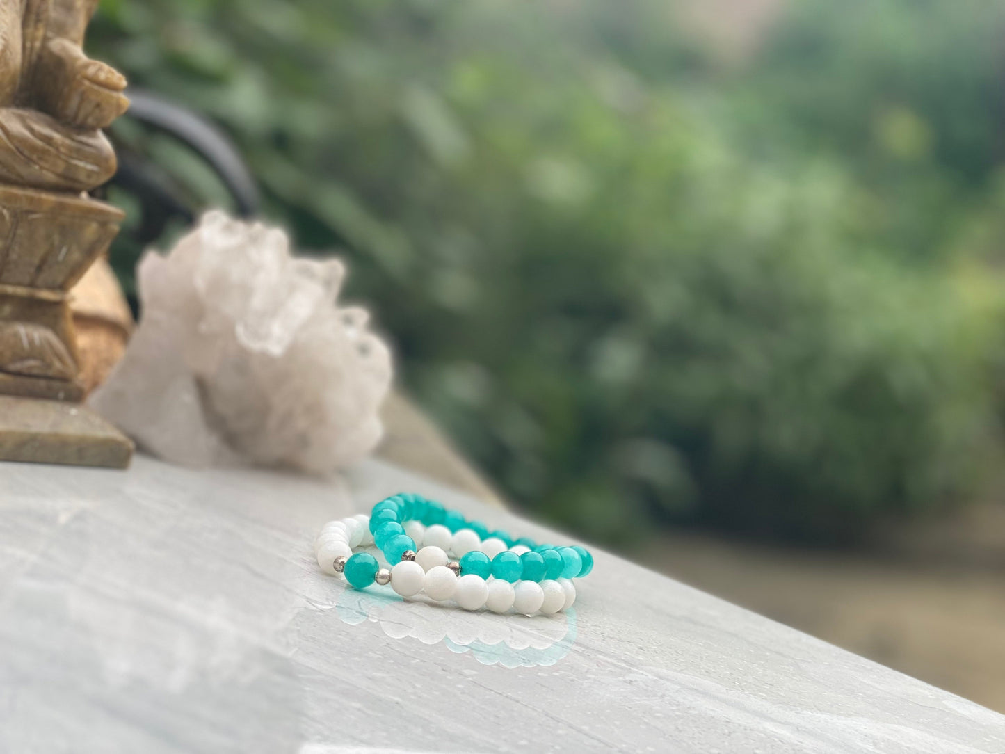 Mala Beaded Bracelet Set