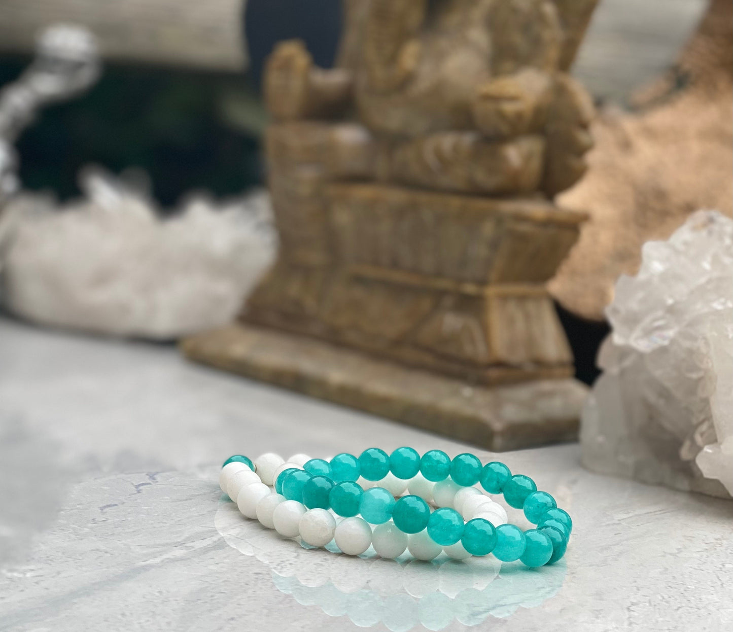 Mala Beaded Bracelet Set