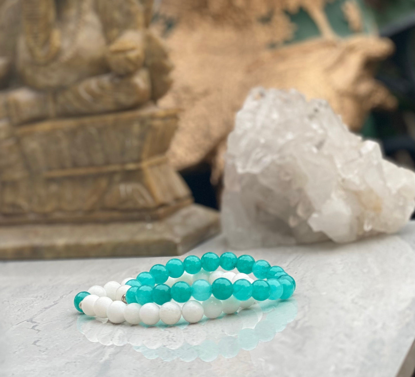 Mala Beaded Bracelet Set